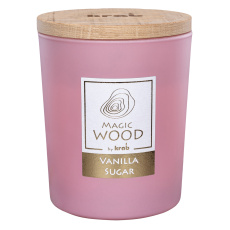 Svíčka sklo - MAGIC WOOD 300 g - Vanilla (cena bez slev) Svíčka sklo - MAGIC WOOD 300 g - Vanilla (cena bez slev)
