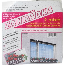 Zahrádka okenní 75 cm - hnědá