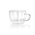 BANQUET Hrnek skleněný dvoustěnný DOBLO Cappuccino 310 ml