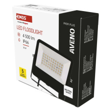LED reflektor AVENO 30W, černý, neutrální bílá LED reflektor AVENO 30W, černý, neutrální bílá