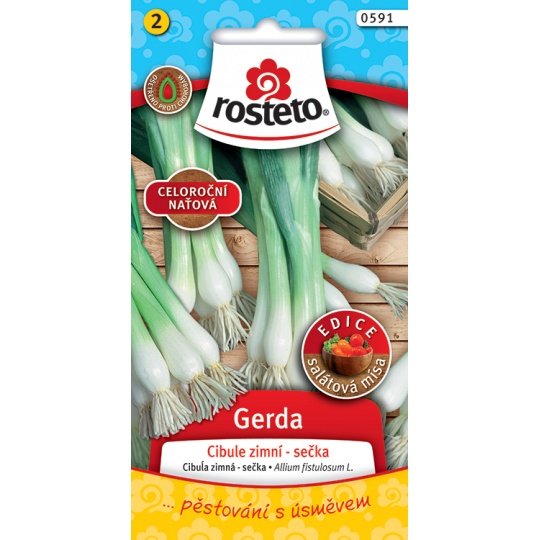 Rosteto Cibule sečka - Gerda zimní, celoročně pro nať 1,8g