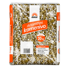 Štěrk dekorativní color mix 8-12 mm - 20 kg (cena bez slev)