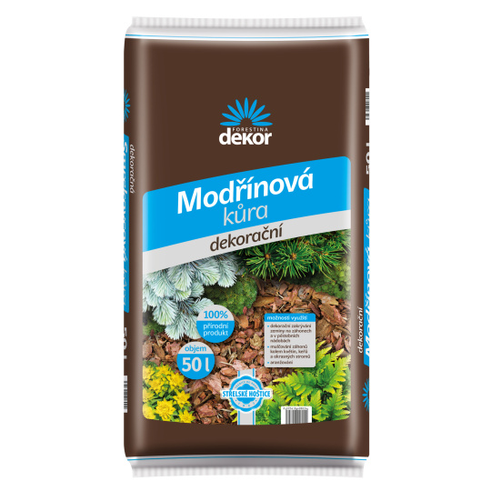 Kůra modřínová dekorační - 50 l Forestina