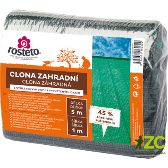 Clona zahradní 45% Rosteto - 5 x 1 m zelená