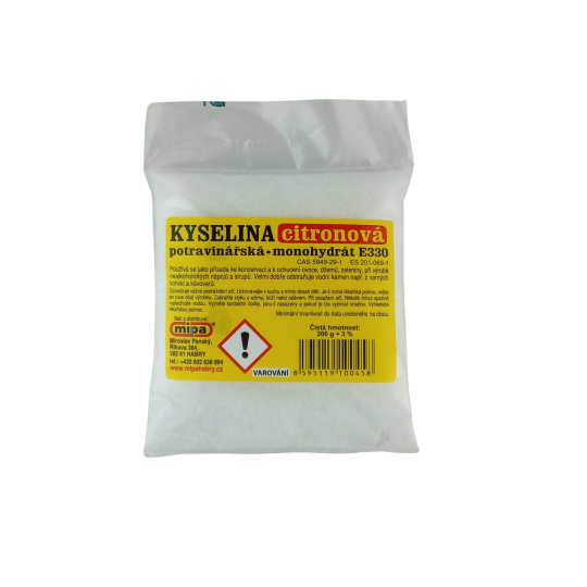 Kyselina citronová - 200 g