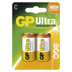 Alkalická baterie GP Ultra C (LR14) - 2ks