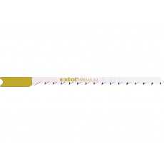plátky do přímočaré pily 5ks, 75x2,5mm, HCS plátky do přímočaré pily 5ks, 75x2,5mm, HCS