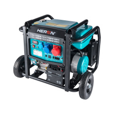 BEZ OPĚRY elektrocentrála benzínová 17HP/8,2kW/10,25kVA (400V), 6,5kW (230V), podvozek, elektrický start BEZ OPĚRY elektrocentrála benzínová 17HP/8,2kW/10,25kVA (400V), 6,5kW (230V), podvozek, elektrický start