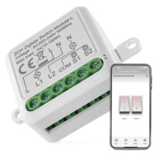 GoSmart modul spínací IP-2104SZ, ZigBee, 2-kanálový (nevyžaduje N vodič) GoSmart modul spínací IP-2104SZ, ZigBee, 2-kanálový (nevyžaduje N vodič)
