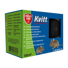 Kvitt - ultrazvukový odpuzovač na potkany 150 m2 Kvitt - ultrazvukový odpuzovač na potkany 150 m2