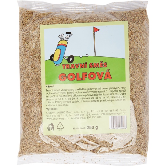 Travní směs - Golfová 250 g Rosteto