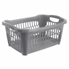 Koš prád. otevřený Hobby 25l šedá Koš prád. otevřený Hobby 25l šedá