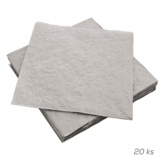 Ubrousek papír Winter Silver PAW 20ks 33x33cm Ubrousek papír Winter Silver PAW 20ks 33x33cm