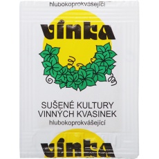 Vinka - sušené kultury vinných kvasinek 0,6 g