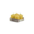 Svíčka adventní -  MAT N16 Cylinder 40x60 mm - 4 ks žlutá