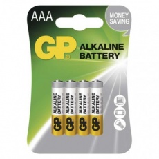 Alkalická baterie GP Alkaline AAA (LR03) - 4ks Alkalická baterie GP Alkaline AAA (LR03) - 4ks