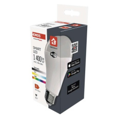 Chytrá LED žárovka GoSmart A65 / E27 / 14 W (94 W) / 1 400 lm / RGB / stmívatelná / Wi-Fi Chytrá LED žárovka GoSmart A65 / E27 / 14 W (94 W) / 1 400 lm / RGB / stmívatelná / Wi-Fi