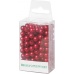 Dekorační perly - 8 mm (144 ks) tmavě červené
