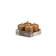Svíčka adventní - METAL M03 Cylinder 40x60 mm - 4 ks rezavá Svíčka adventní - METAL M03 Cylinder 40x60 mm - 4 ks rezavá
