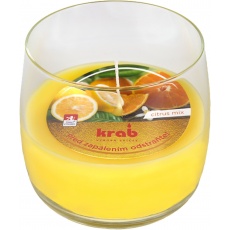 Svíčka sklo - aroma citrus mix 125 g