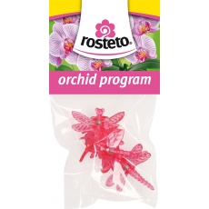 Klips Vážka Rosteto - růžový 4 ks
