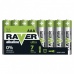Alkalická baterie RAVER AAA (LR03) - 8ks