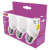 LED žárovka Classic Mini Globe / E27 / 4,2 W (40 W) / 470 lm / neutrální bílá - 3ks