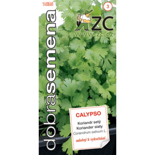 Dobrá semena Koriandr - Calypso 2g