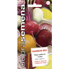 Dobrá semena Řepa salát. - Rainbow mix kulatá směs 60s Dobrá semena Řepa salát. - Rainbow mix kulatá směs 60s