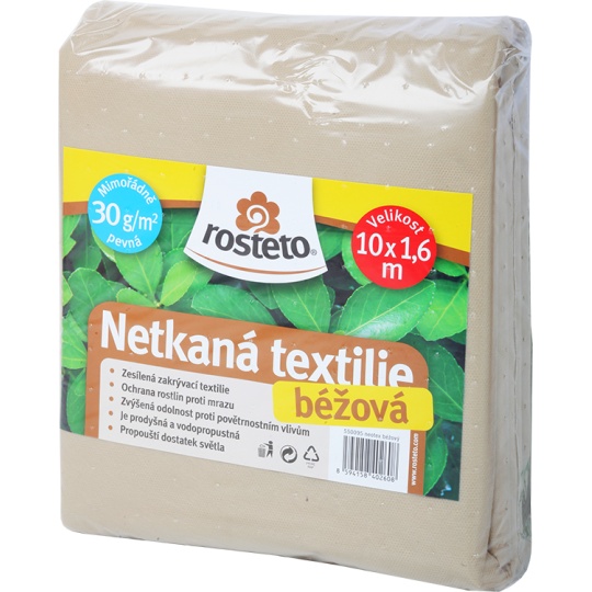 Neotex / netkaná textilie Rosteto - béžový 30g šíře 10 x 1,6 m