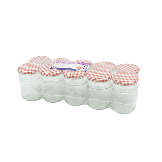 Sklenice zavařovací  250 ml Twist 66 + víčka Kanafas (10ks)