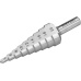 vrták stupňovitý, O 4-20mm/po 2mm, HSS-M2