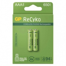 Nabíjecí baterie GP ReCyko Cordless AAA (HR03) - 2ks Nabíjecí baterie GP ReCyko Cordless AAA (HR03) - 2ks