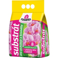 Substrát - Orchideje a bromélie Rosteto - 8 l