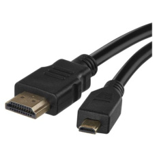 HDMI 2.0 high speed kabel A vidlice – D vidlice 1,5 m HDMI 2.0 high speed kabel A vidlice – D vidlice 1,5 m