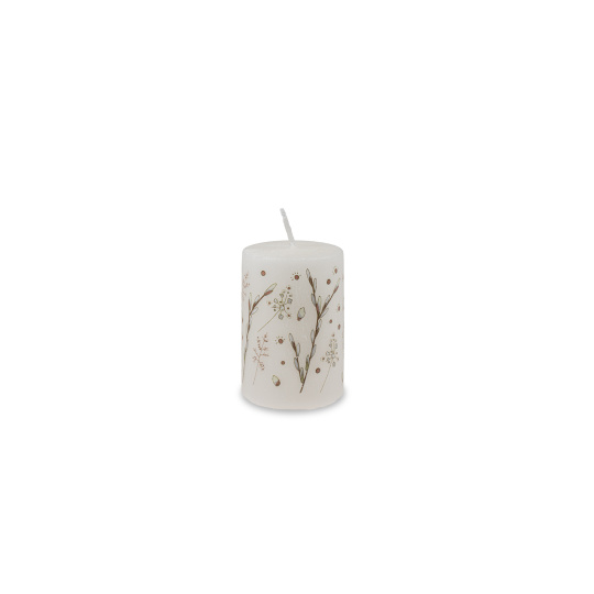 Svíčka Willow Pillar 50 x 75 mm - béžová