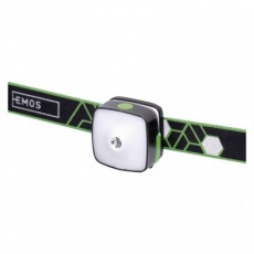 CREE + SMD LED nab. čelovka P3535, 110 lm,55m,Li-Pol 850 mAh CREE + SMD LED nab. čelovka P3535, 110 lm,55m,Li-Pol 850 mAh