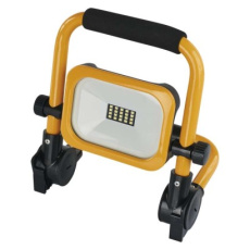 LED reflektor ACCO nabíjecí přenosný, 10W, žlutý, studená bílá LED reflektor ACCO nabíjecí přenosný, 10W, žlutý, studená bílá