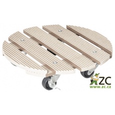 Podložka pod květináč kruhový - Country 30 cm přírodní (nosnost 100kg) Podložka pod květináč kruhový - Country 30 cm přírodní (nosnost 100kg)