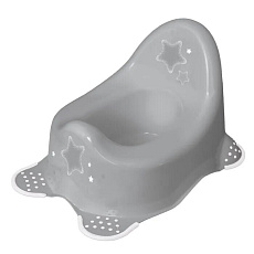 Nočník STARS 38x27x24cm šedý Nočník STARS 38x27x24cm šedý