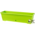 Truhlík Similcotto broušený - zelený 40 cm