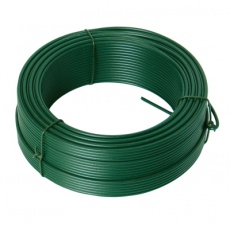 Napínací drát 2. 6mmx52M zelený PVC Napínací drát 2. 6mmx52M zelený PVC