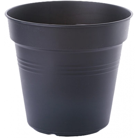 Květináč Green Basics - living black 15 cm 