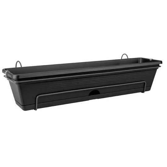 Truhlík Green Basics Trough allin1 - 70 cm living black