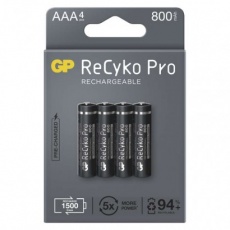 Nabíjecí baterie GP ReCyko Pro Professional AAA (HR03) - 4ks Nabíjecí baterie GP ReCyko Pro Professional AAA (HR03) - 4ks