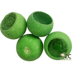 Dekorace - Bell cup 4-5 cm - jablkově zelený 4 ks