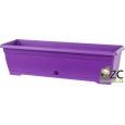 Truhlík Similcotto broušený - fialový 40 cm