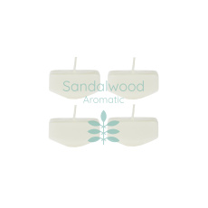 Svíčka Wellness Refill Aromatic Sandalwood Square 60x60x30 mm - bílá Svíčka Wellness Refill Aromatic Sandalwood Square 60x60x30 mm - bílá