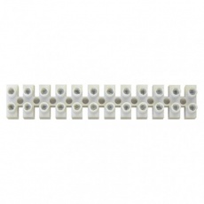 Svorkovnice 12x16,0 mm bílá - 10ks Svorkovnice 12x16,0 mm bílá - 10ks
