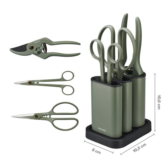 Sada nůžek pro kompletní pro péči o rostliny 3 ks - 1075317 - Fiskars